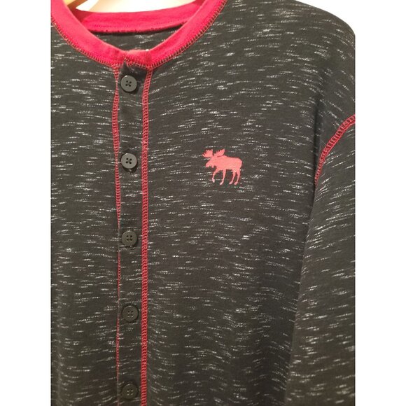 Lazy One Moose Caboose Flapjack Adult Unisex Onesie Pajama Loungewear Sz XL - Picture 3 of 7